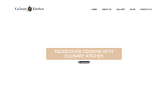 Desktop Screenshot of culinarykitchen.com